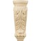 Ekena Millwork 7"W x 4"D x 20"H Large Farmingdale Acanthus Pilaster Corbel, Maple COR07X03X20FRMA - alternate 4